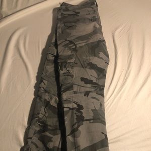Camo Wrangler Cargo Pants